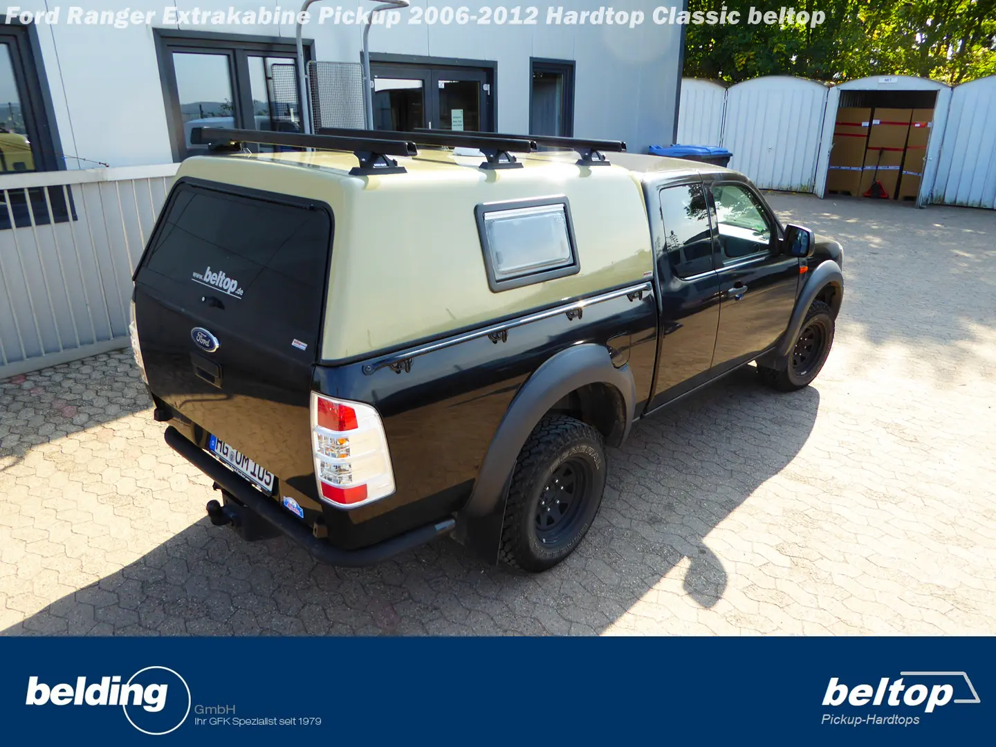 Hardtop Ford Ranger Extrakabine Pickup (06-12) beltop classic – Bild 3