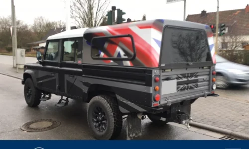 Hardtop classic for Land Rover 130 double cab
