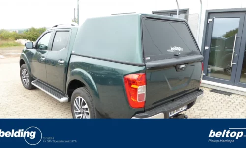 Hardtop Nissan Navara double cab pickup beltop highline